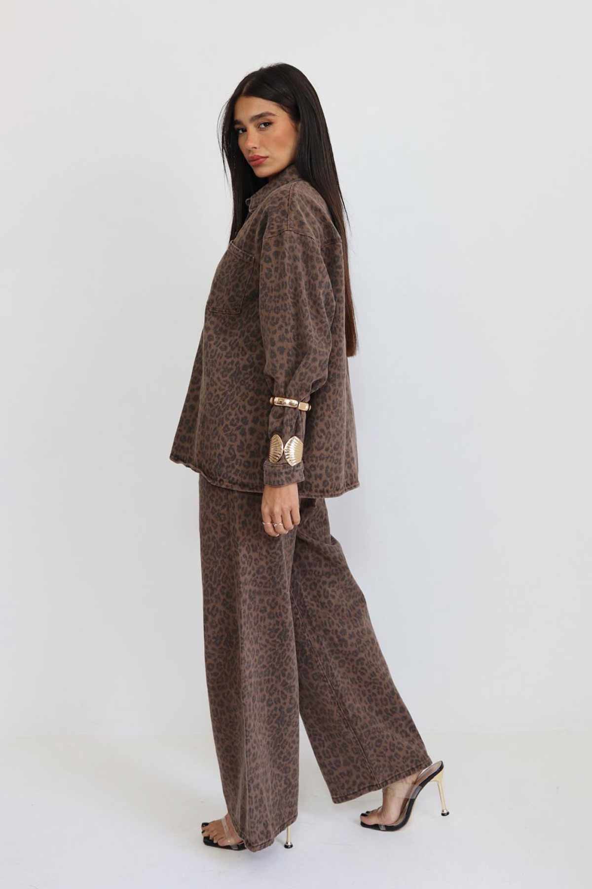 חצאית ג'ינס מנומר מירי