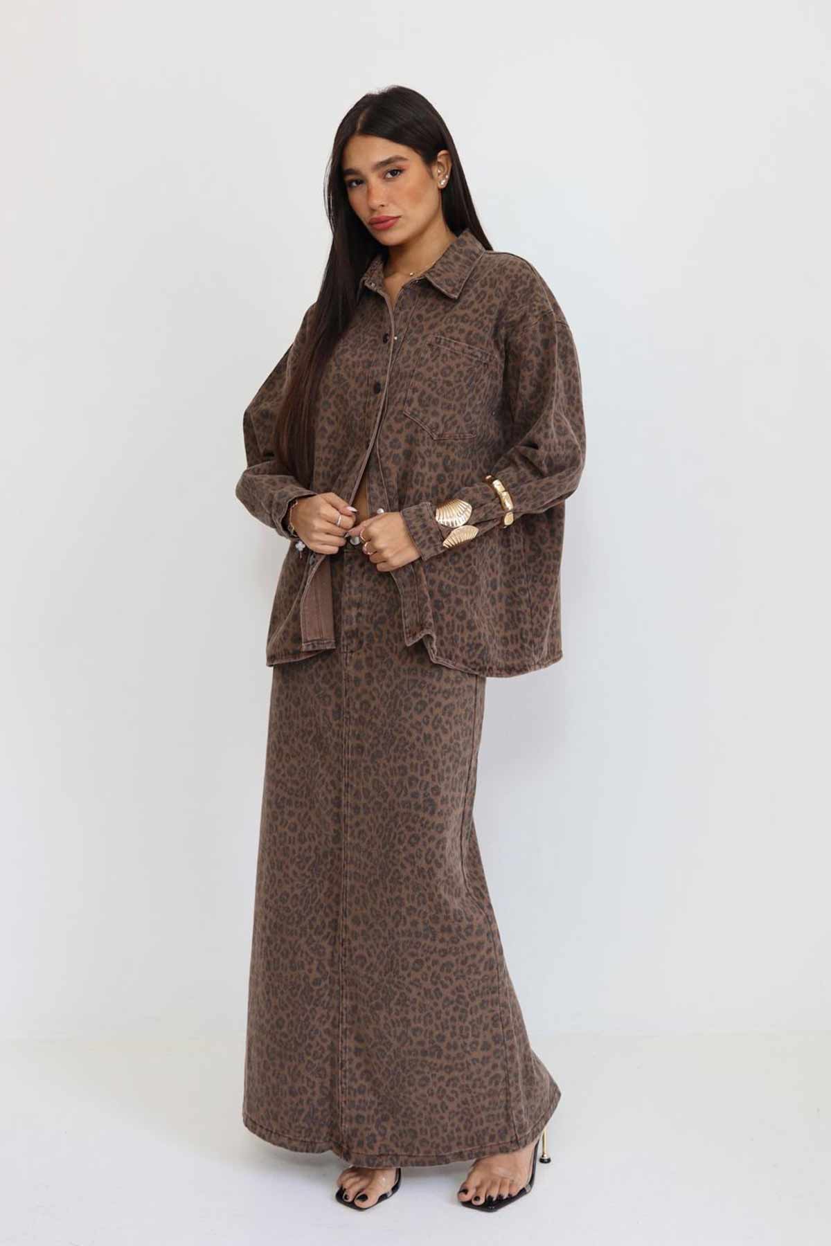 ג'קט ג'ינס מנומר אורין