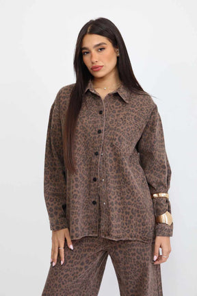 ג'קט ג'ינס מנומר אורין