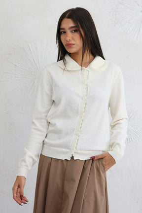 חולצת כפתורים סריג מישל