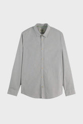 חולצה מכופתרת Scotch & Soda Stripes Slim Fit Poplin