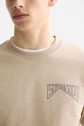 סוויטשירט  Scotch & Soda Left Chest Logo