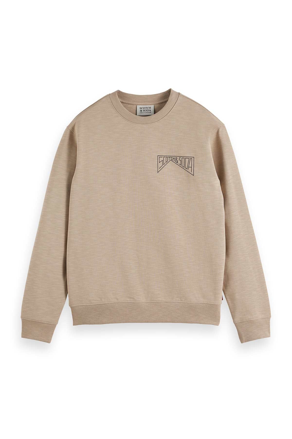 סוויטשירט  Scotch & Soda Left Chest Logo