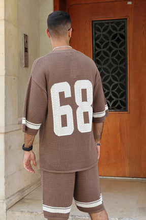 חולצת אוברסייז סריג 68 Hermano