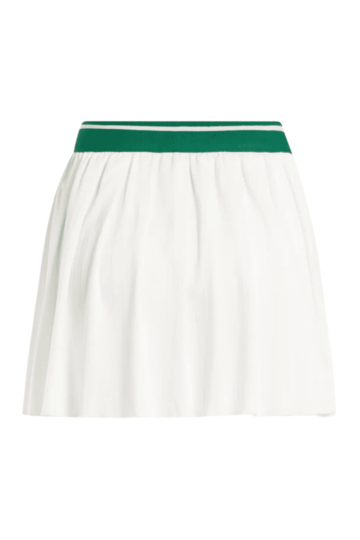 חצאית טניס עם מכנסון לנשים Reebok Cl Q2 Cs מבית המותג ריבוק צבע לבן ירוק-Reebok-2XS-נאקו