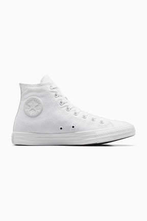 Converse Allstar נעלי סניקרס אולסטאר גבוהות בצבע לבן-מונו לנשים