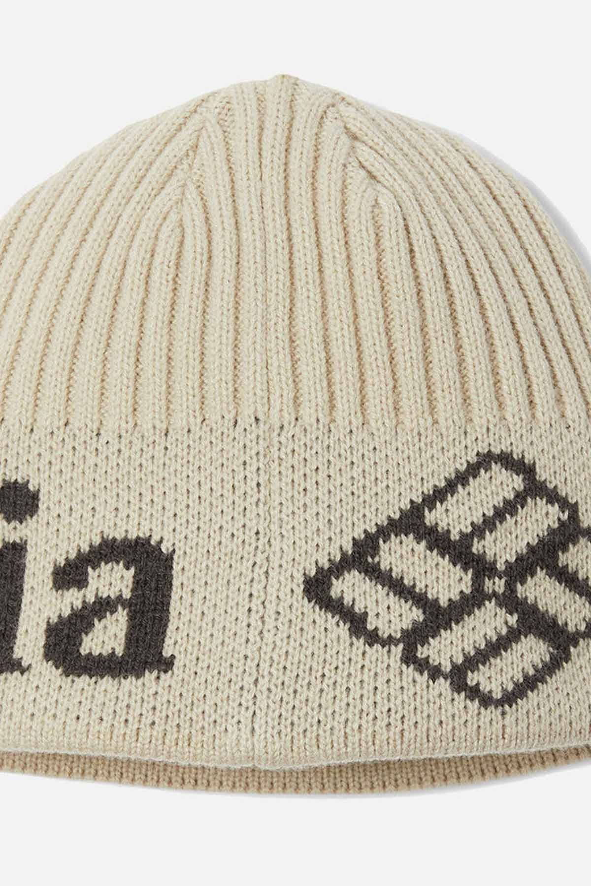 Columbia כובע גרב קולומביה Heat II Beanie בצבע אבן