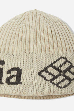 Columbia כובע גרב קולומביה Heat II Beanie בצבע אבן