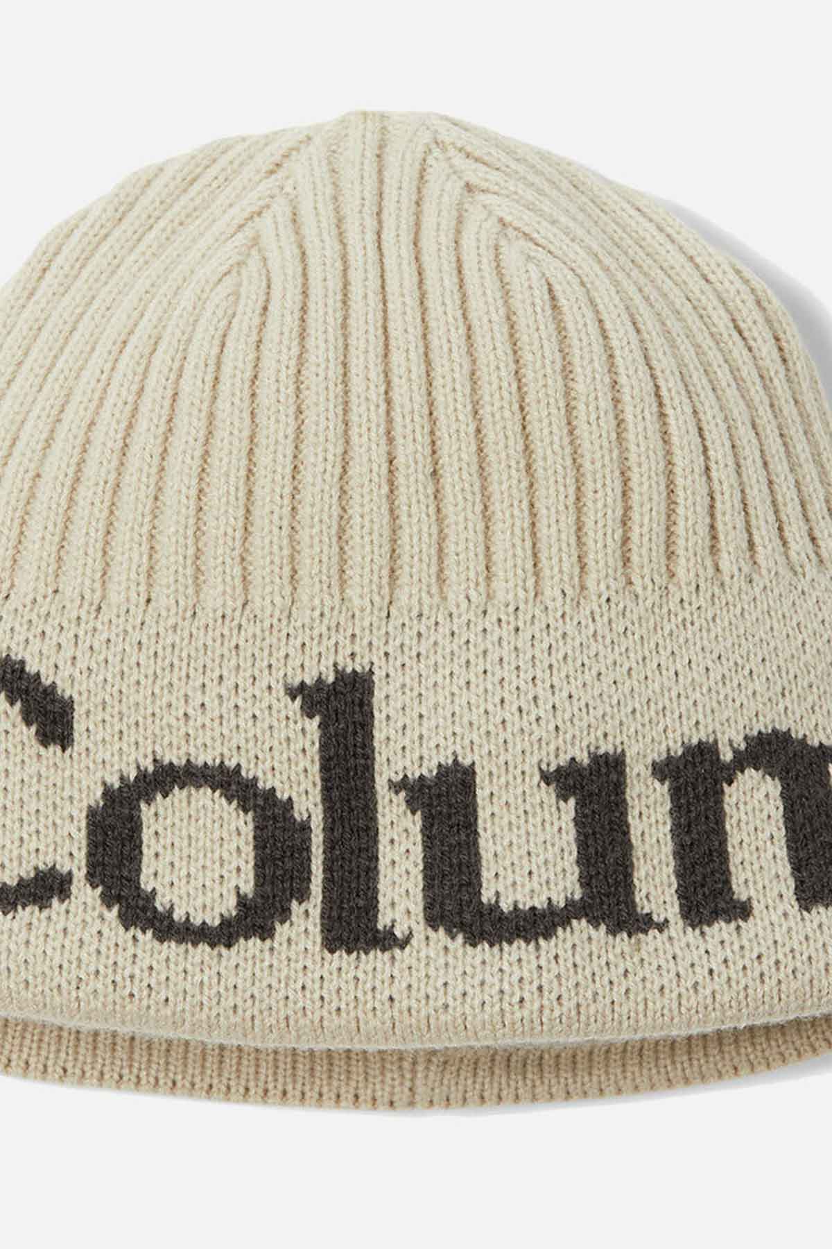 Columbia כובע גרב קולומביה Heat II Beanie בצבע אבן