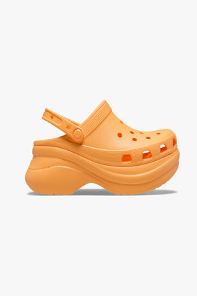 כפכפי פלטפורמה קרוקס Classic Bae Clog בצבע כתום לנשים