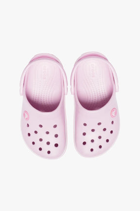 כפכפי קרוקס CrocBand Clog T בצבע בלרינה/ורוד לתינוקות