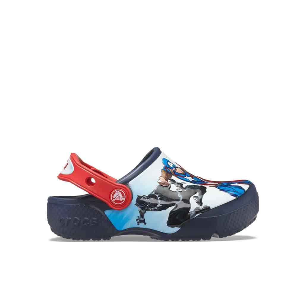קרוקס סנדלי הנוקמים בצבע כחול לילדים-Crocs-19-20-נאקו