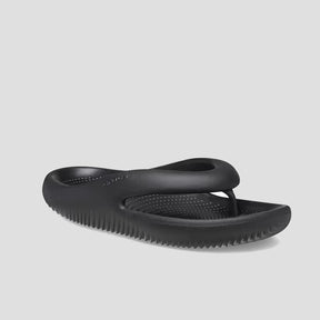 קרוקס כפכפי אצבע בצבע שחור לנשים-Crocs-34-35-נאקו