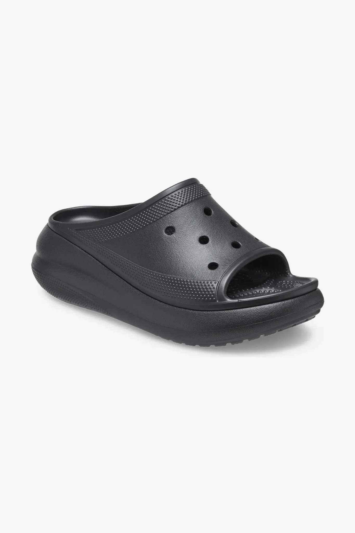 כפכפי קרוקס Crush Slide לנשים בצבע שחור