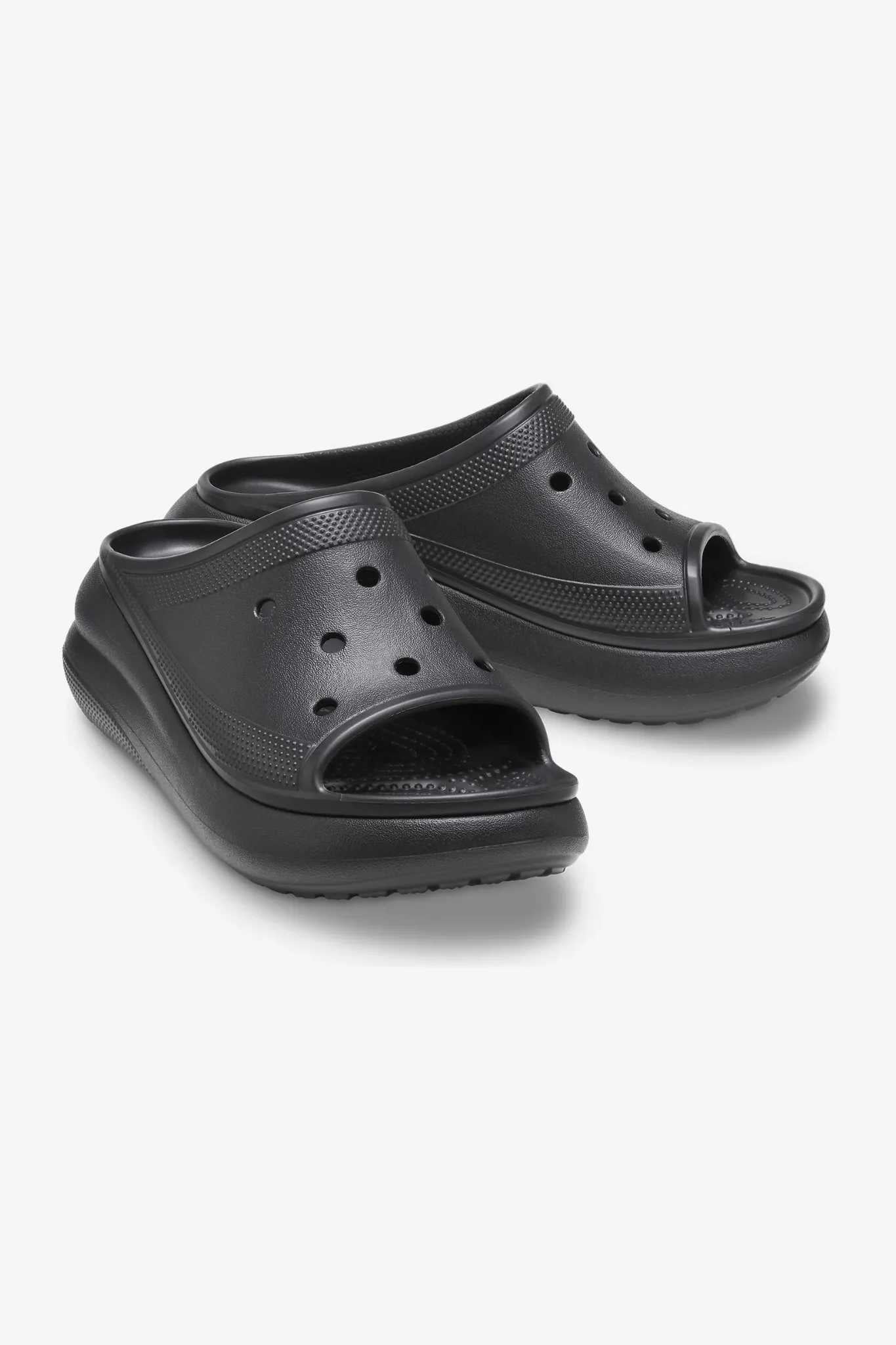 כפכפי קרוקס Crush Slide לנשים בצבע שחור