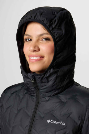 Columbia מעיל ארוך קולומביה Delta Ridge II Down Long Hooded Jacket לנשים