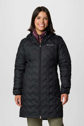 Columbia מעיל ארוך קולומביה Delta Ridge II Down Long Hooded Jacket לנשים