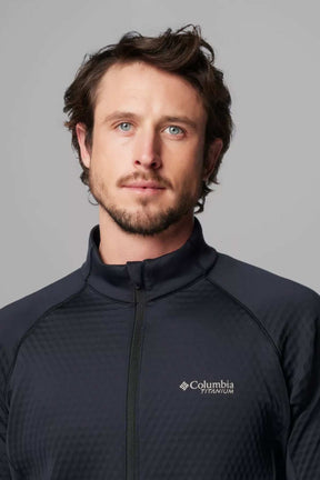 ג׳קט Columbia Crystal Leaf Omni Heat Helix Half Zip לגברים