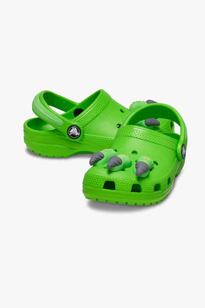 Crocs Classic I AM Dinosaur Clog T - כפכפי קרוקס לילדים דינוזאור בצבע ירוק-Crocs-19-20-נאקו