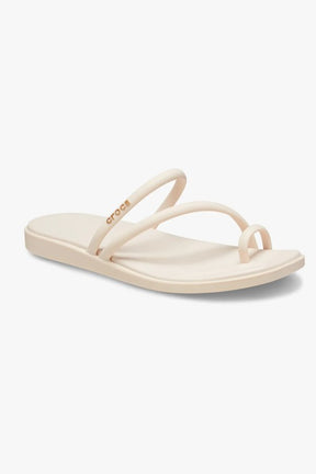 סנדלי קרוקס Miami Toe Loop Sandal לנשים בצבע לבן
