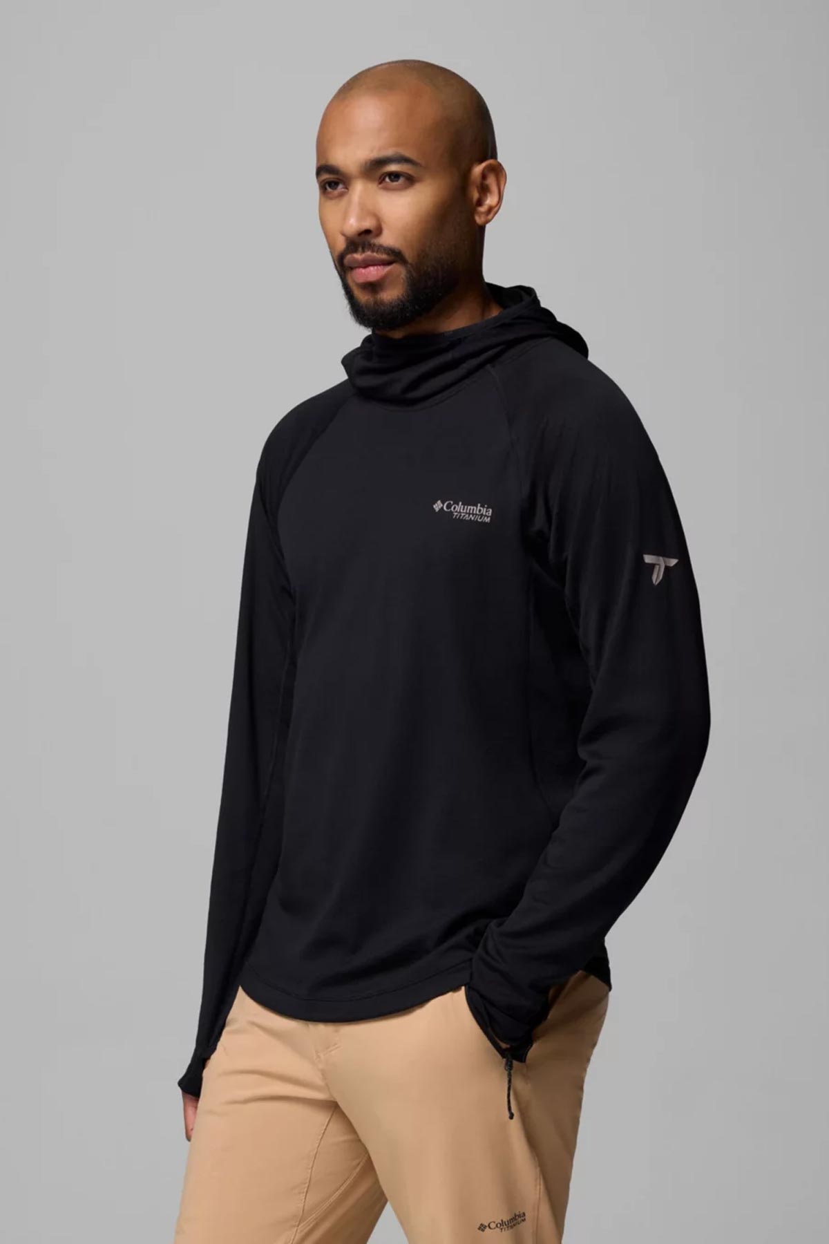 חולצה ארוכה DriVenture™ Hooded Pullover לגברים