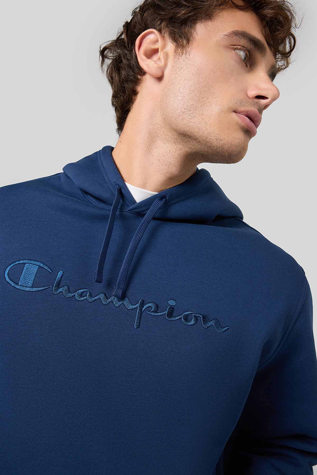 Champion קפוצ'ון Hooded Sweatshirt לגברים