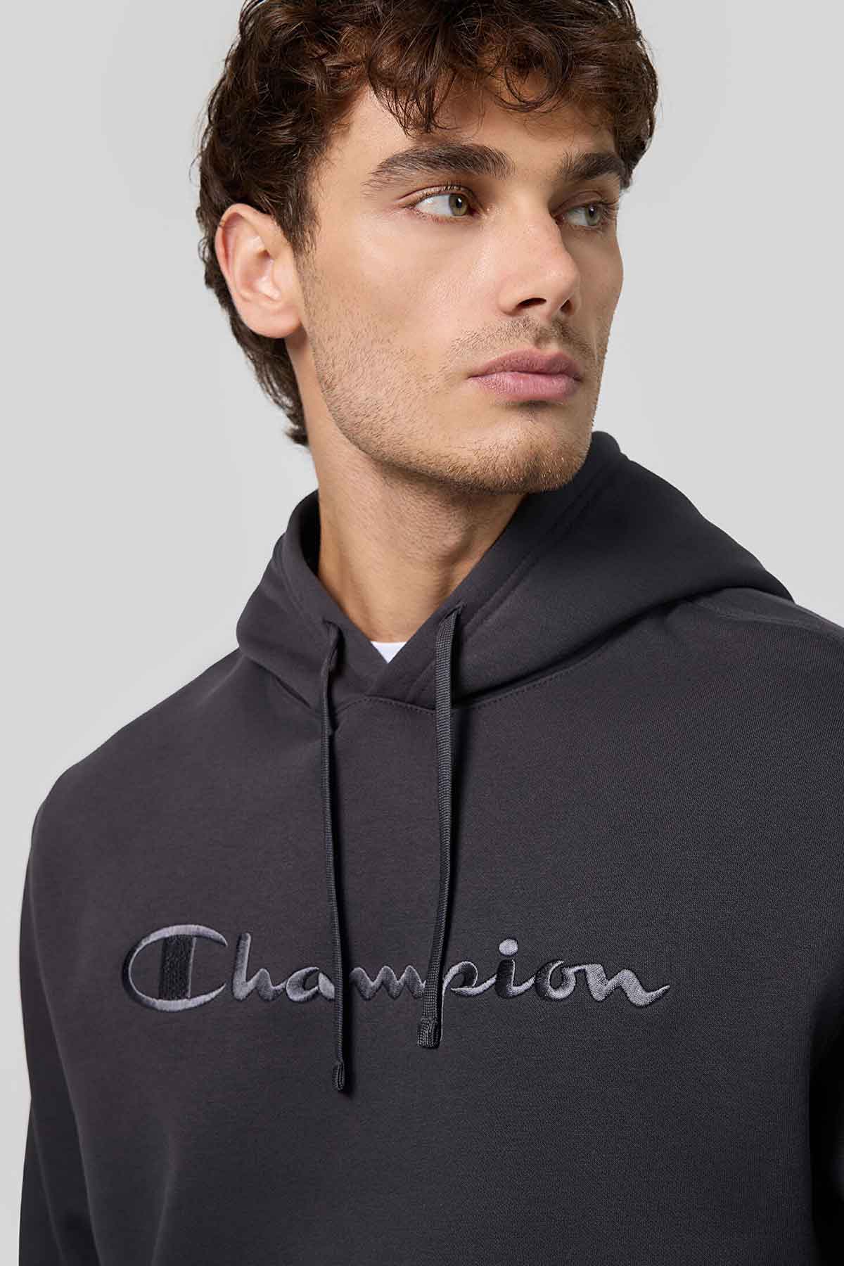 Champion קפוצ'ון Hooded Sweatshirt לגברים