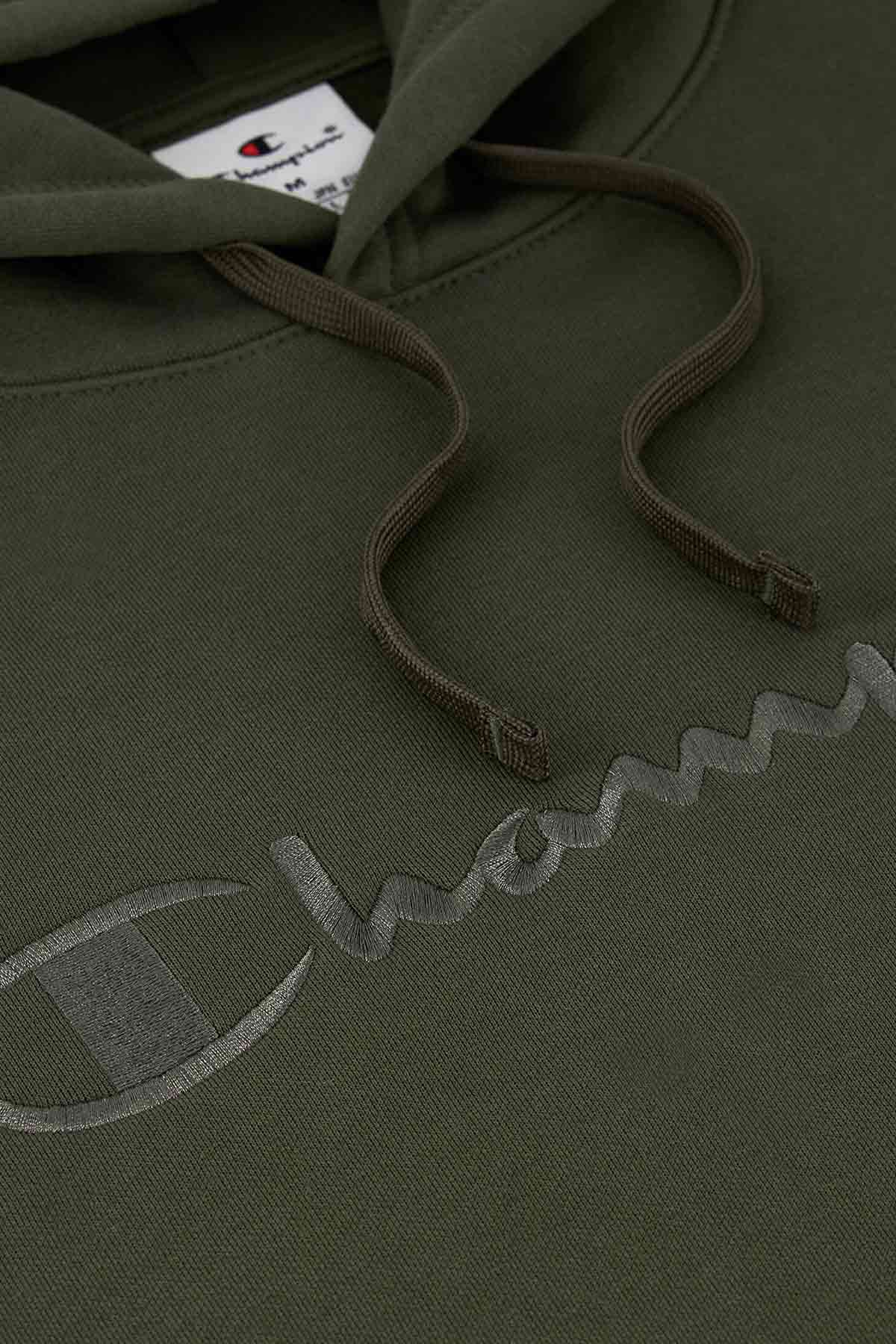 Champion קפוצ'ון Hooded Sweatshirt לגברים