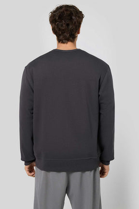 Champion קפוצ'ון Crewneck Sweatshirt לגברים