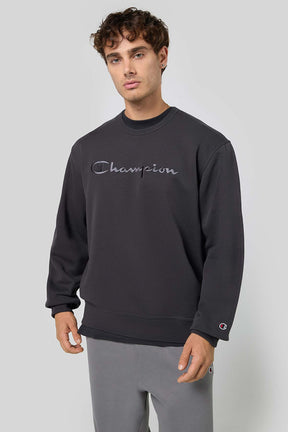 Champion קפוצ'ון Crewneck Sweatshirt לגברים