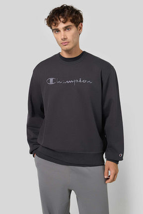 Champion קפוצ'ון Crewneck Sweatshirt לגברים