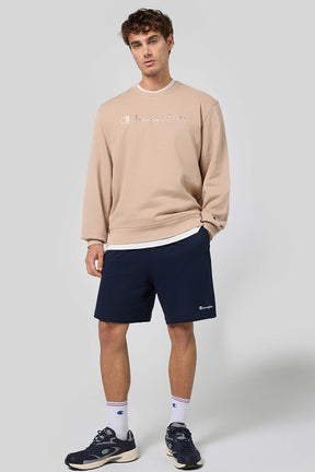 Champion קפוצ'ון Crewneck Sweatshirt לגברים