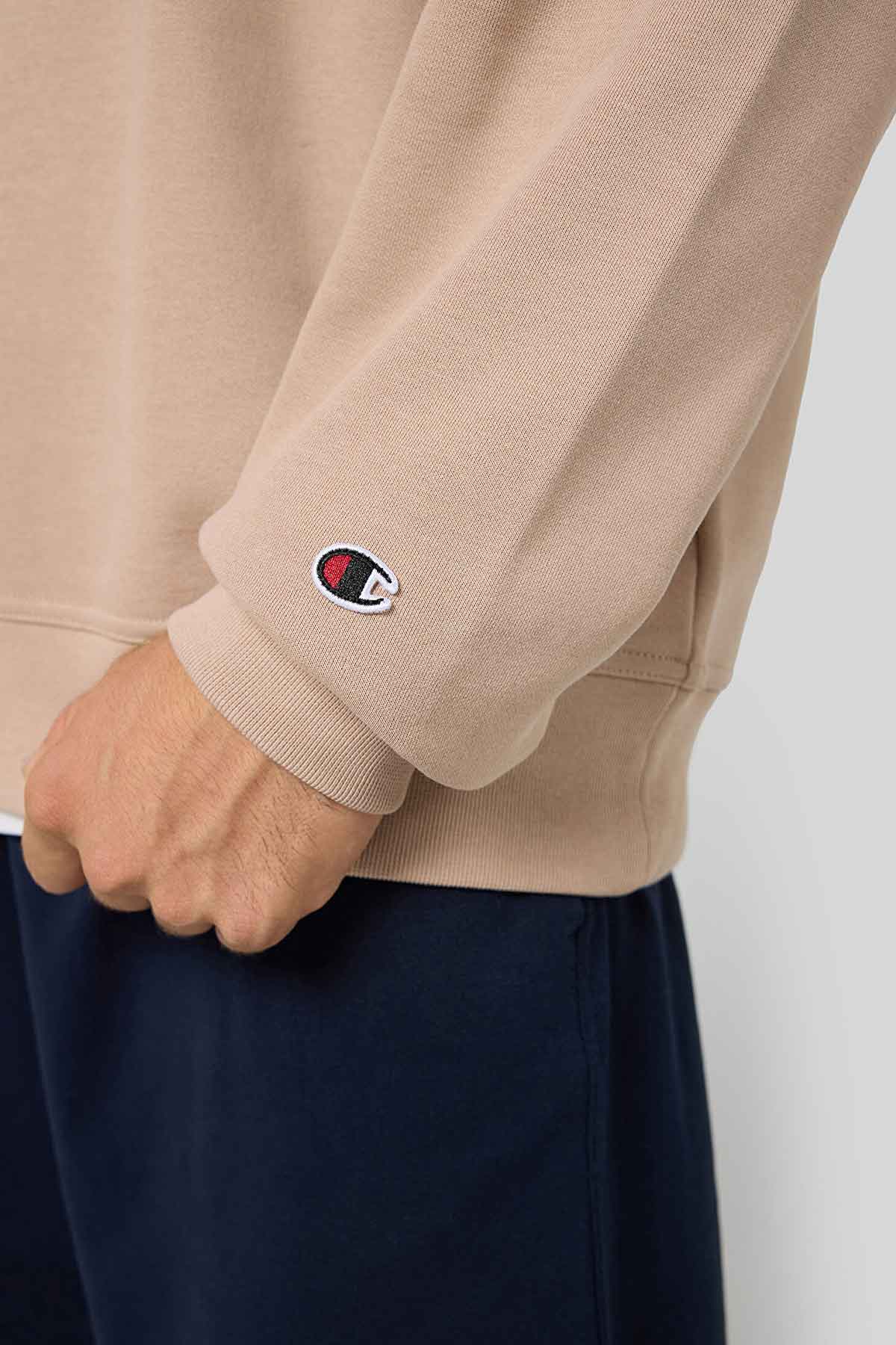 Champion קפוצ'ון Crewneck Sweatshirt לגברים