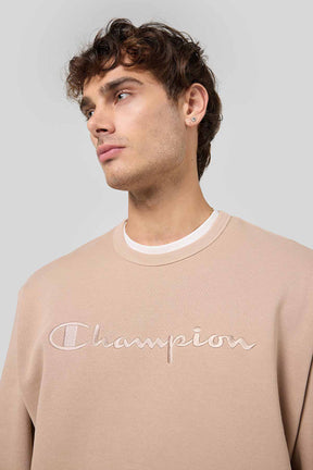 Champion קפוצ'ון Crewneck Sweatshirt לגברים