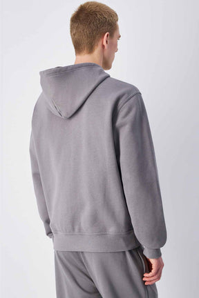 Champion קפוצ'ון Hooded Full Zip Sweatshirt לגברים