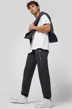 Champion מכנסי פוטר ארוכים Elastic Cuff Pants לגברים