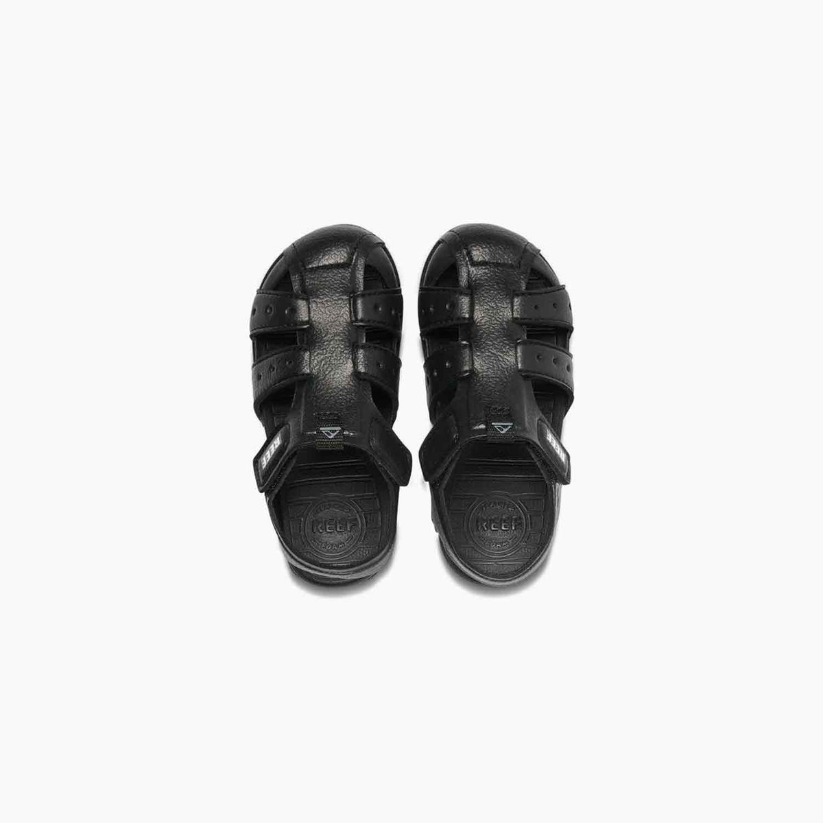 ריף סנדלים סגורים בצבע שחור לתינוקות-Reef-19-נאקו
