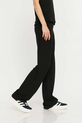 Juicy Couture מכנסיים ארוכים Selina בצבע שחור-Juicy Couture-XS-נאקו