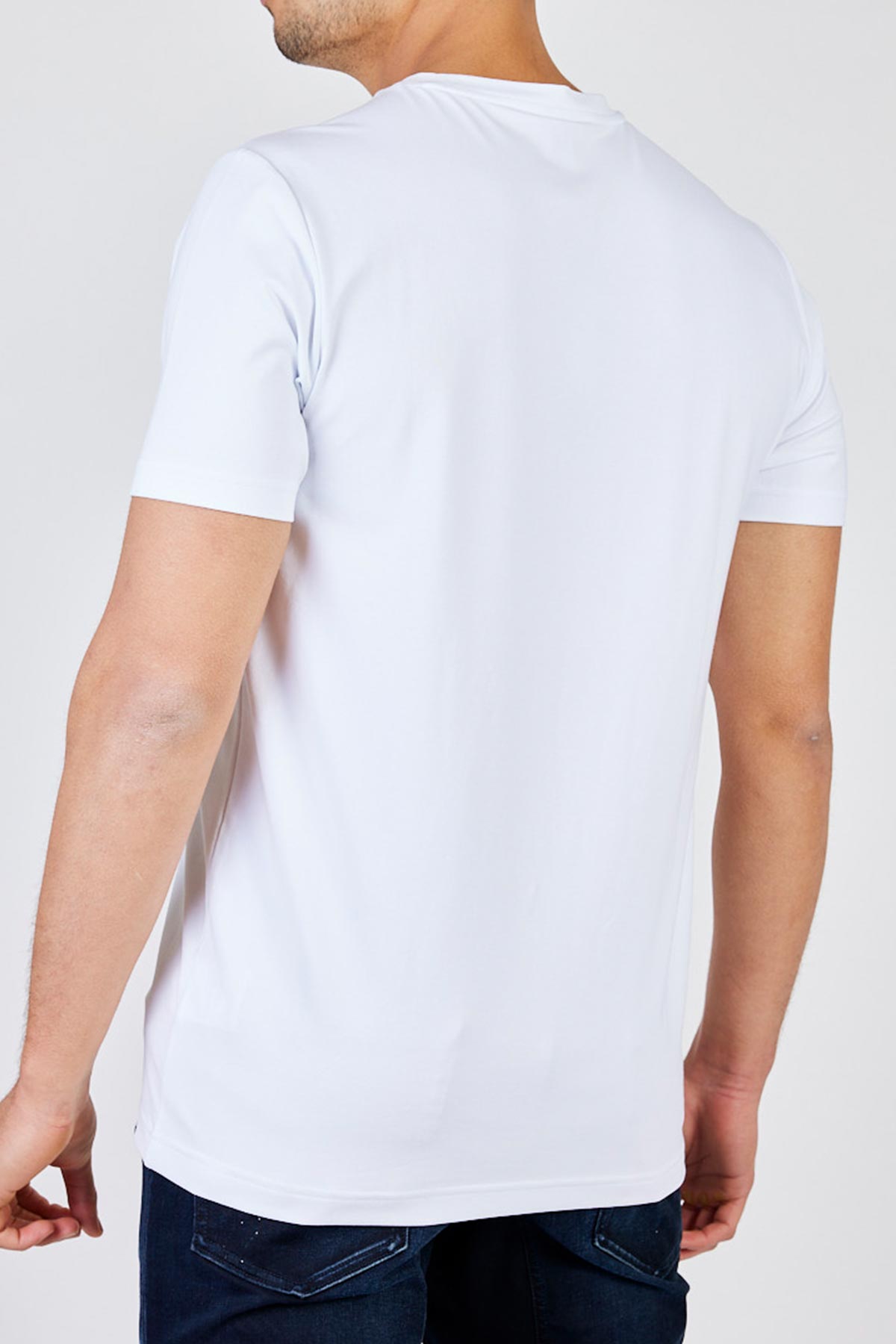 ריפליי חולצת טי קצרה Calm בצבע לבן לגברים