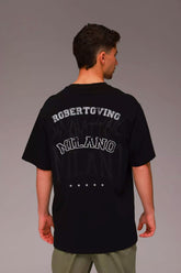 Roberto Vino חולצת טי קצרה Dusty לגברים