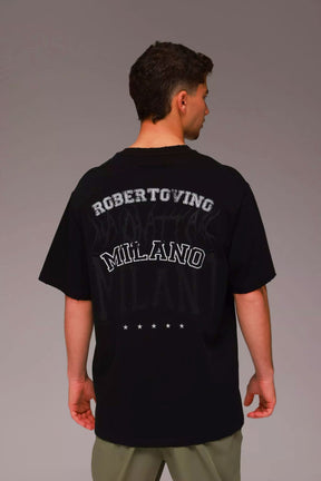 Roberto Vino חולצת טי קצרה Dusty לגברים