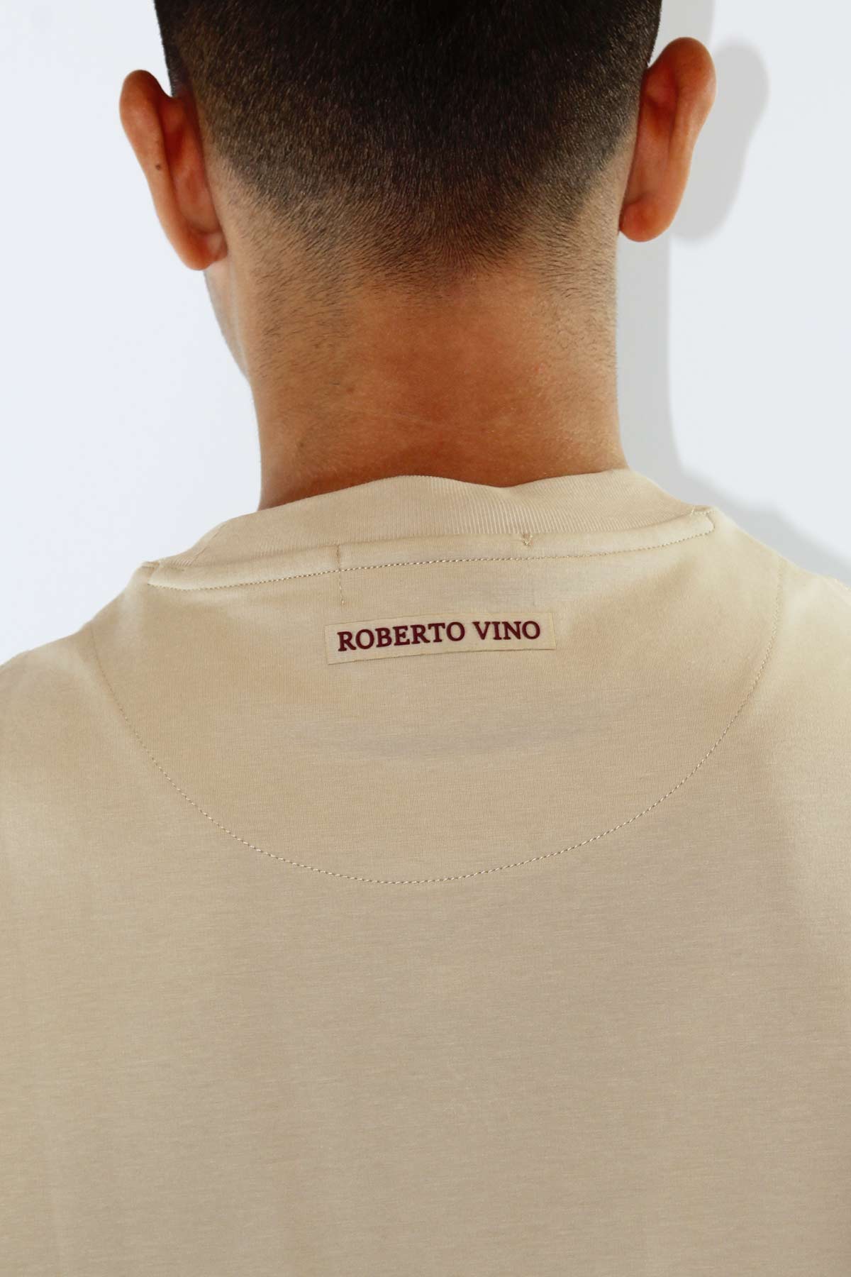 Roberto Vino חולצת טי קצרה Fearless לגברים