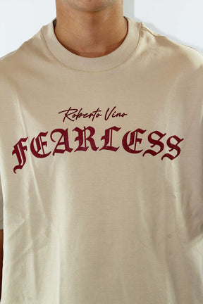 Roberto Vino חולצת טי קצרה Fearless לגברים