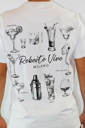 Roberto Vino חולצת טי קצרה On The House לגברים