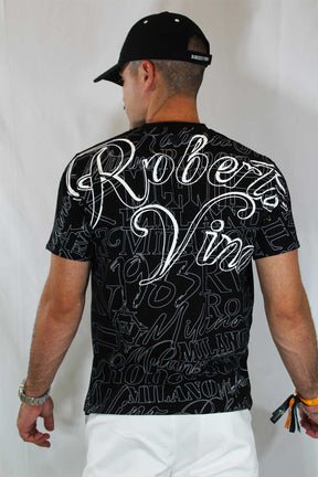 Roberto Vino חולצת טי קצרה Vincenzo לגברים