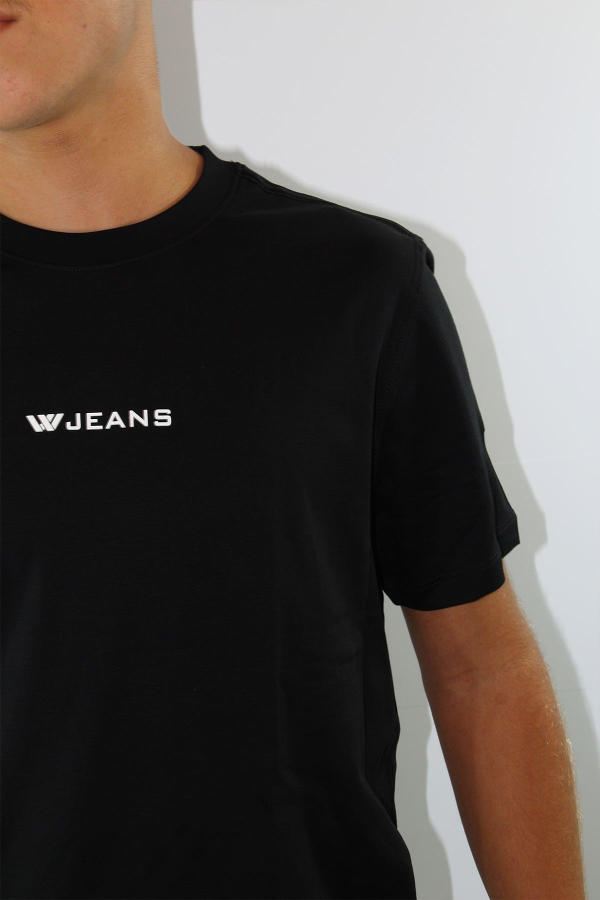 W Jeans חולצת טישירט קצרה Atlas לגברים