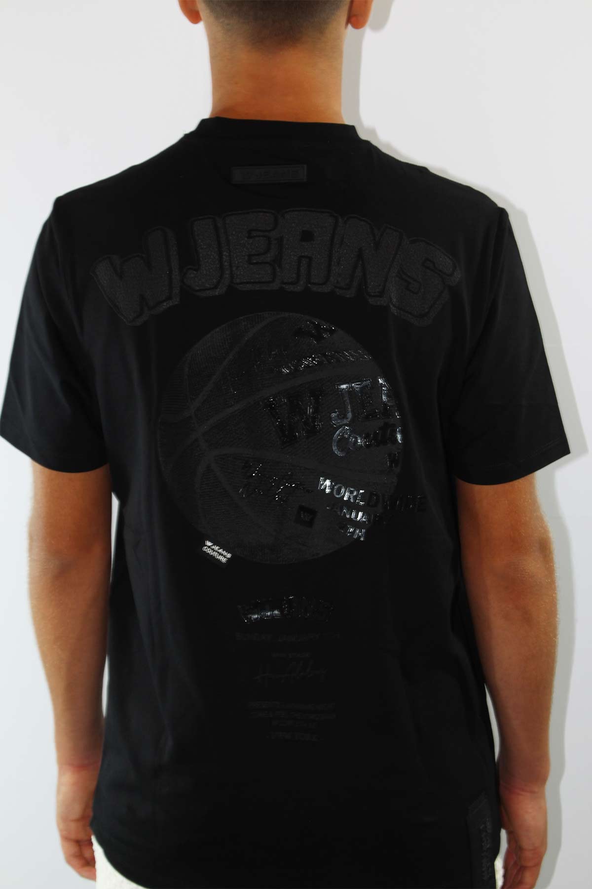W Jeans חולצת טישירט קצרה Globe לגברים