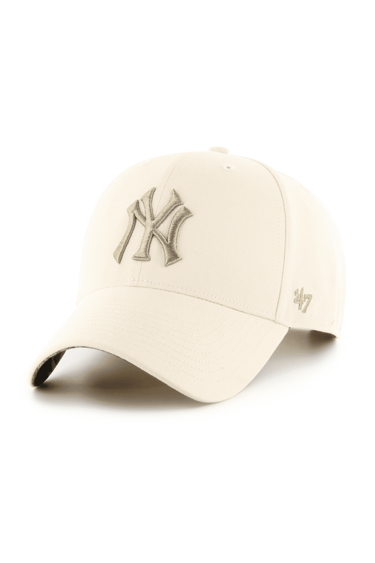 כובע מצחייה - 47 MVP NY עם הדפס New York Yankees שמנת-47-One size-נאקו