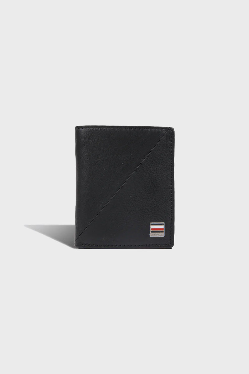 Tommy Hilfiger ארנק עור 63 בצבע שחור לגברים-Tommy Hilfiger-One Size-נאקו