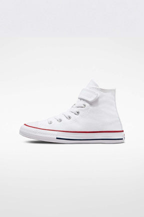 Converse All star נעלי סניקרס אולסטאר סקוץ' 1V גבוהות בצבע לבן לילדים